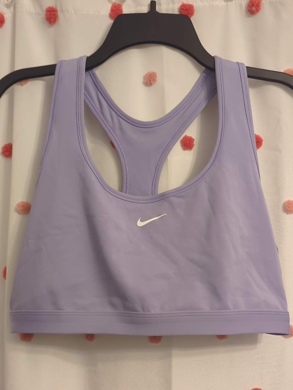 Nike Lavender Racerback Support Sports Bra